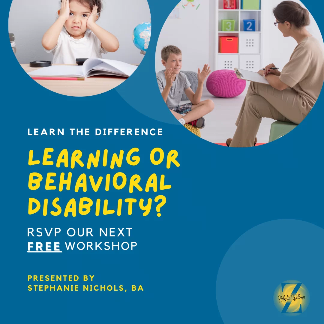 Behavioural or Learning Disability