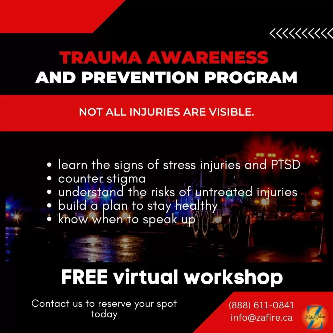 Trauma Awareness and Prevention Program Flyer