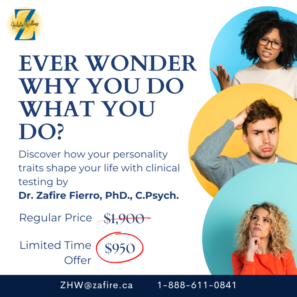 personality testing ontario canada